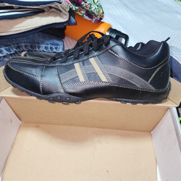 SKECHERS EUC MENS SIZE 13M MILAN SNEAKERS SHOES - Picture 4 of 10